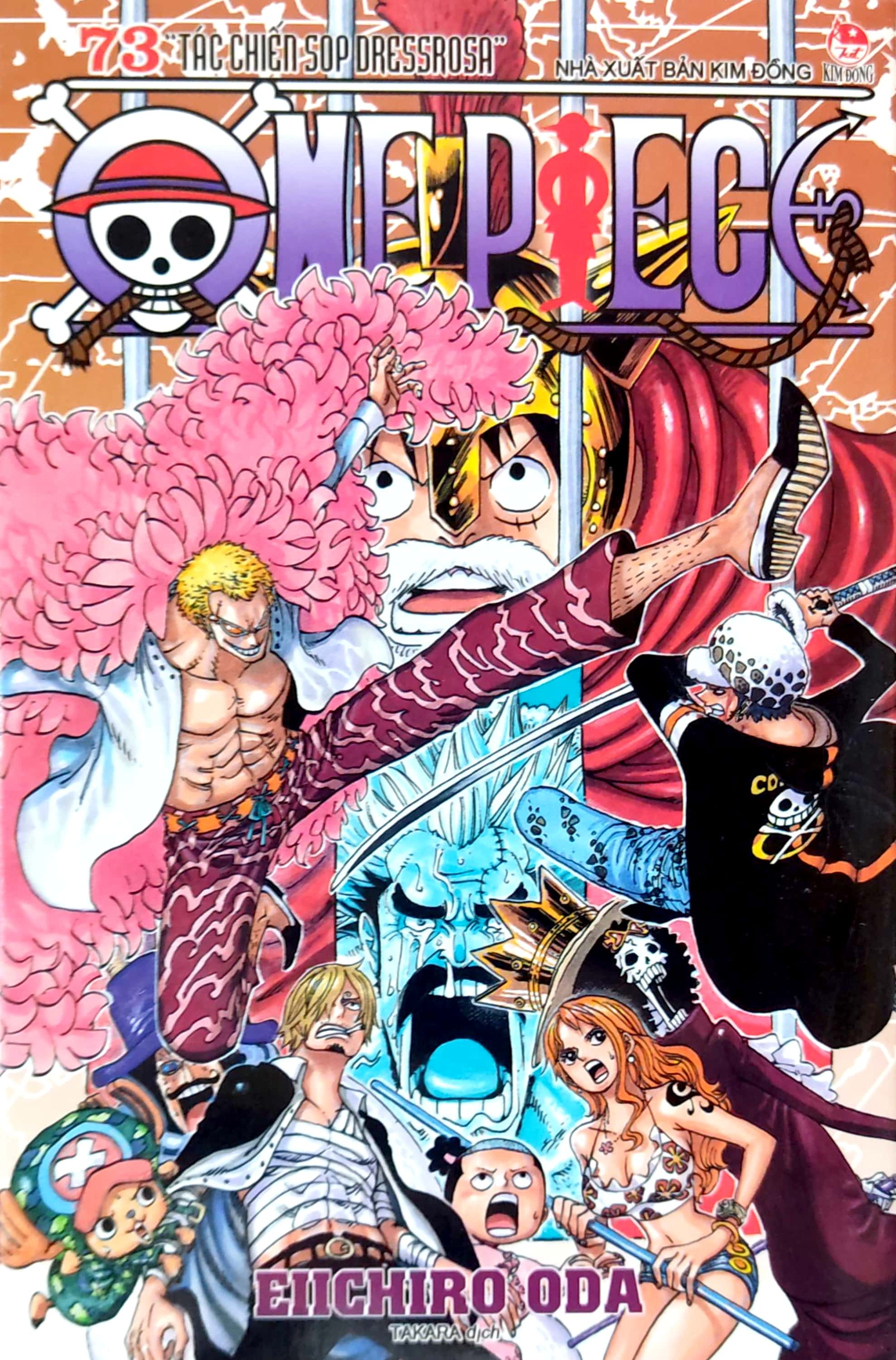 Bộ
One Piece - Tập 73 - Tác Chiến Sop Dressrosa - Bản Bìa Áo (Tái Bản 2023) - Ảnh 2