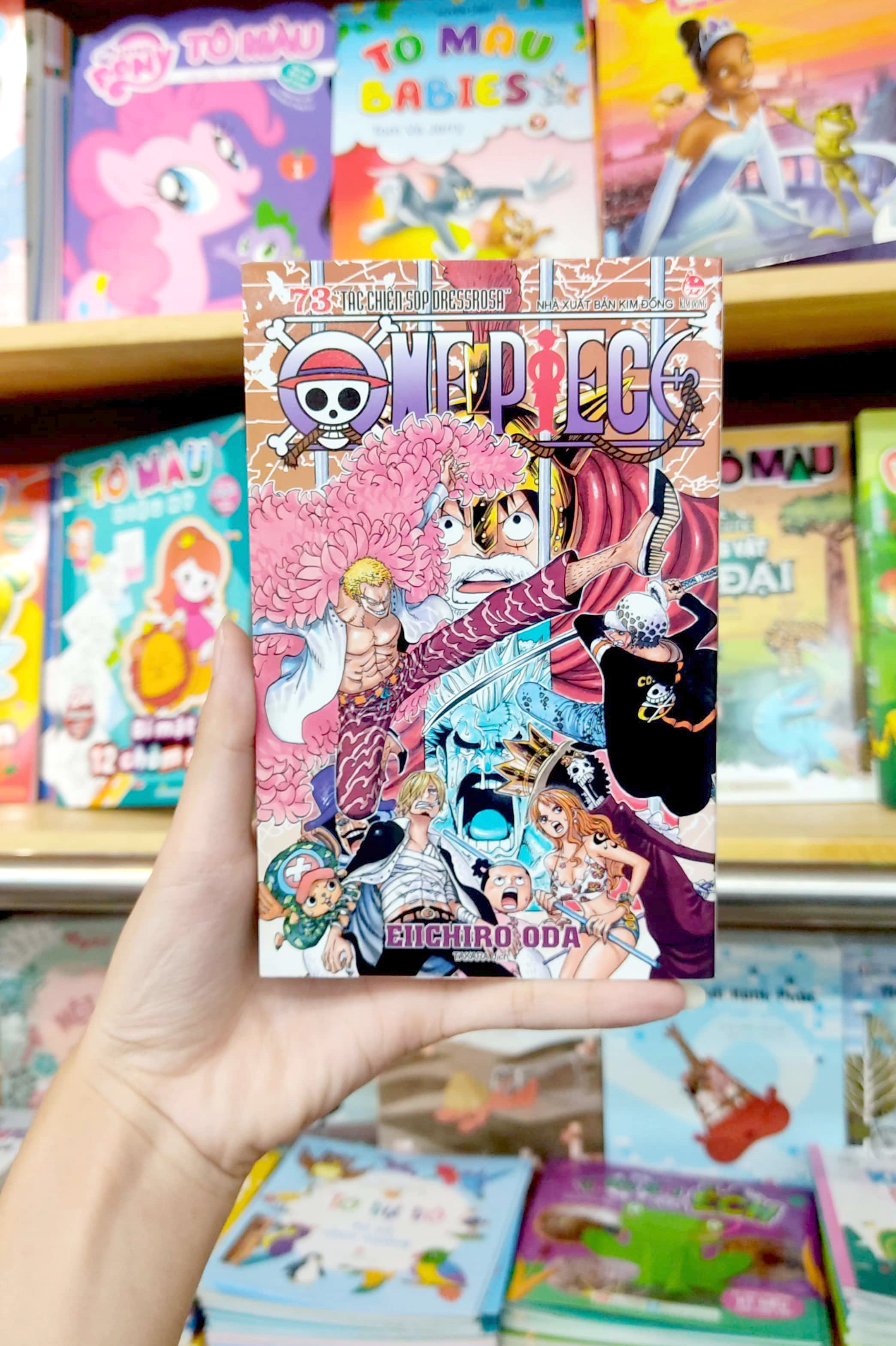 Bộ
One Piece - Tập 73 - Tác Chiến Sop Dressrosa - Bản Bìa Áo (Tái Bản 2023) - Ảnh 8