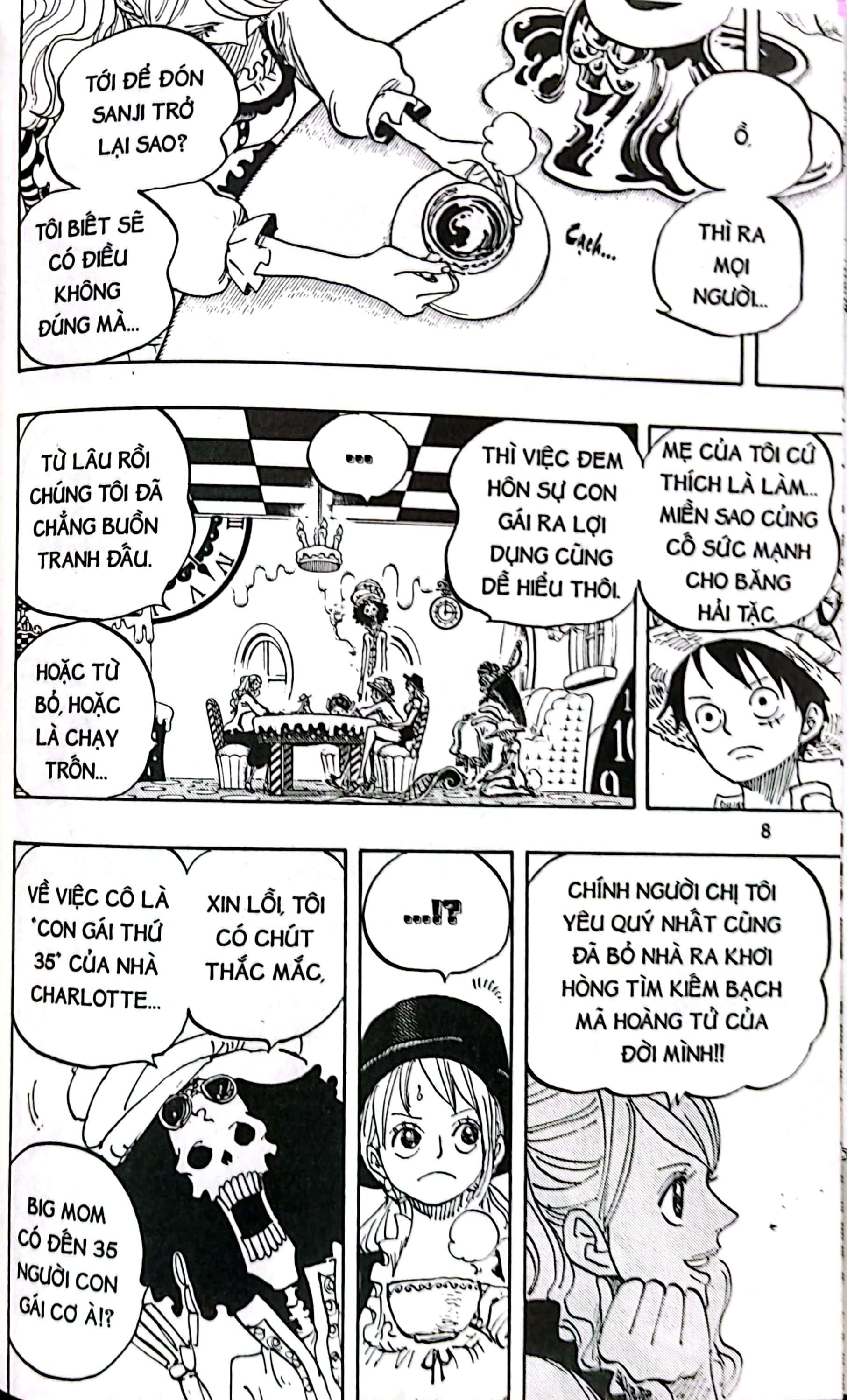 Bộ One Piece - Tập 83 - Hải Tặc - Tứ Hoàng Charlotte Linlin - Bản Bìa Áo (Tái Bản 2025) - Ảnh 5