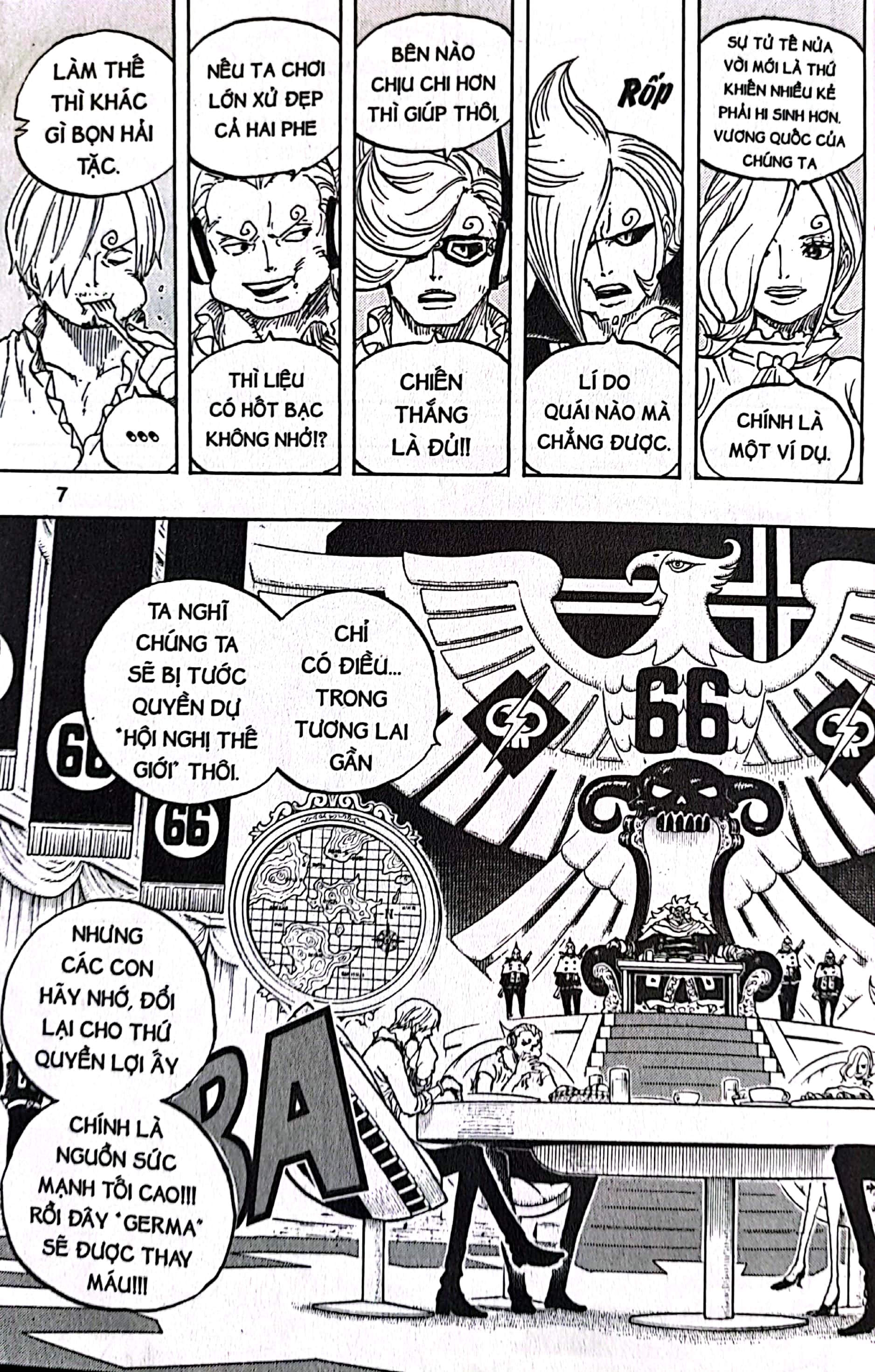 Bo
						
										
										One Piece - Tap 84 - Luffy Vs. Sanji - Ban Bia Ao (Tai Ban 2022) - Ảnh 6