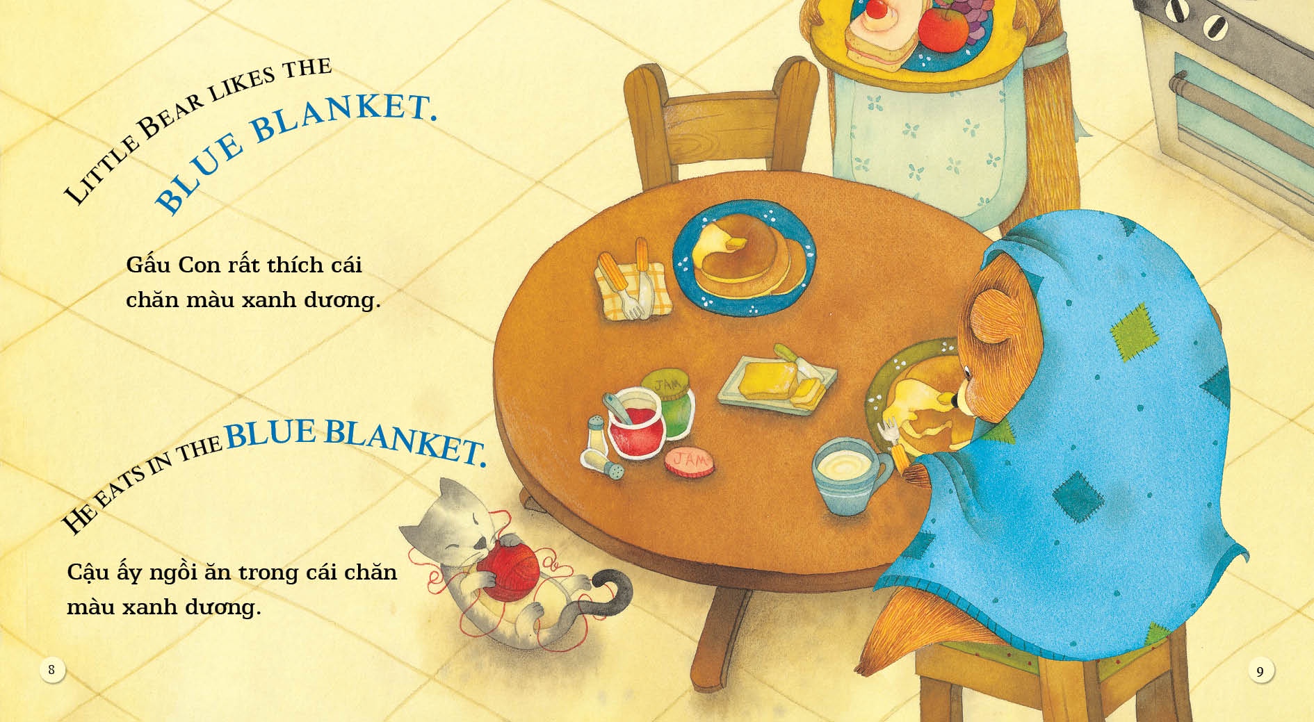 Bo
Playtime In English - Level 2 - Little Bears Blanket - Cai Chan Cua Gau Con - Ảnh 4