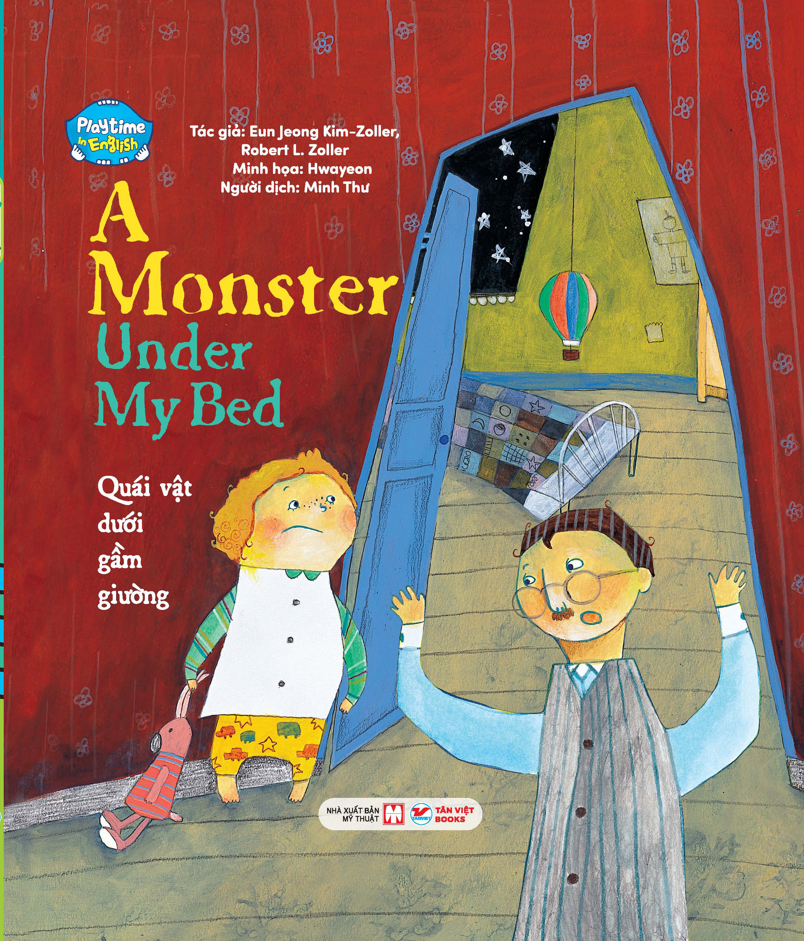 Bộ Playtime In English - Level 3 - A Monster Under My Bed - Quái Vật Dưới Gầm Giường - Ảnh 2