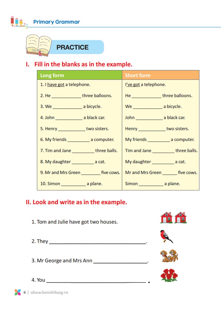 Bộ Primary Grammar - Ngữ Pháp Tiếng Anh Theo Chủ Đề Lớp 3 - Tập 2 (Tái Bản 2025) - Ảnh 6