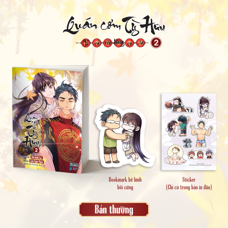 Bộ
Quán Cơm Tỳ Hưu - Chỉ Có Vào Không Có Ra - Tập 2 - Tặng Kèm Sticker + Bookmark Bế Hình Bồi Cứng - Ảnh 2