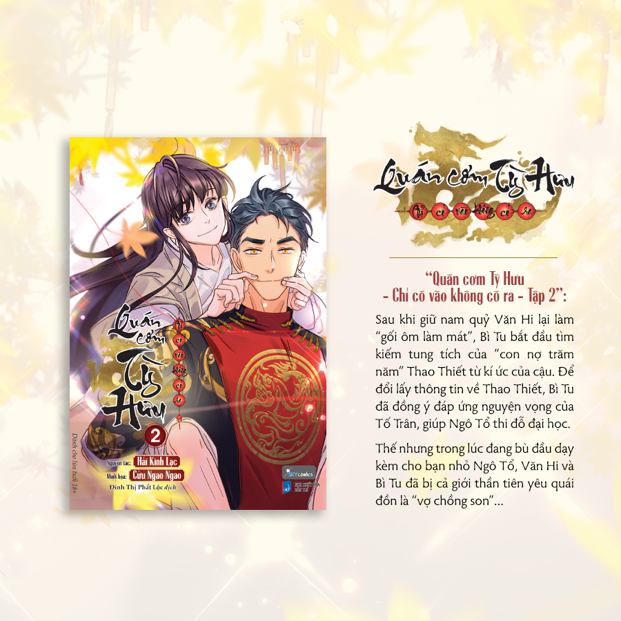 Bộ
Quán Cơm Tỳ Hưu - Chỉ Có Vào Không Có Ra - Tập 2 - Tặng Kèm Sticker + Bookmark Bế Hình Bồi Cứng - Ảnh 3