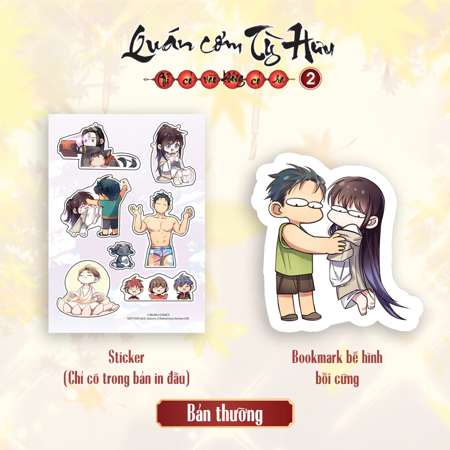 Bộ
Quán Cơm Tỳ Hưu - Chỉ Có Vào Không Có Ra - Tập 2 - Tặng Kèm Sticker + Bookmark Bế Hình Bồi Cứng - Ảnh 5