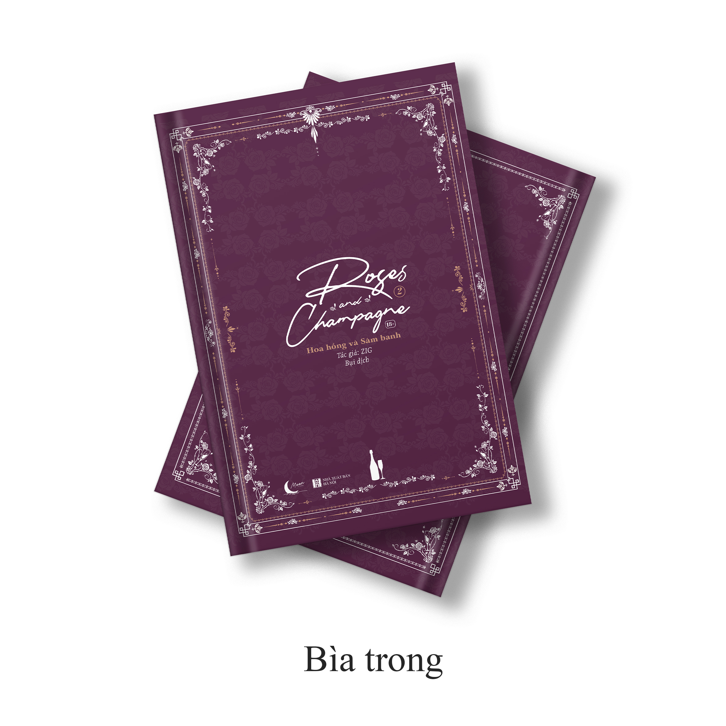 bộ roses and champagne - hoa hồng và sâm banh - tập 2 - tặng kèm bookmark - Ảnh 3