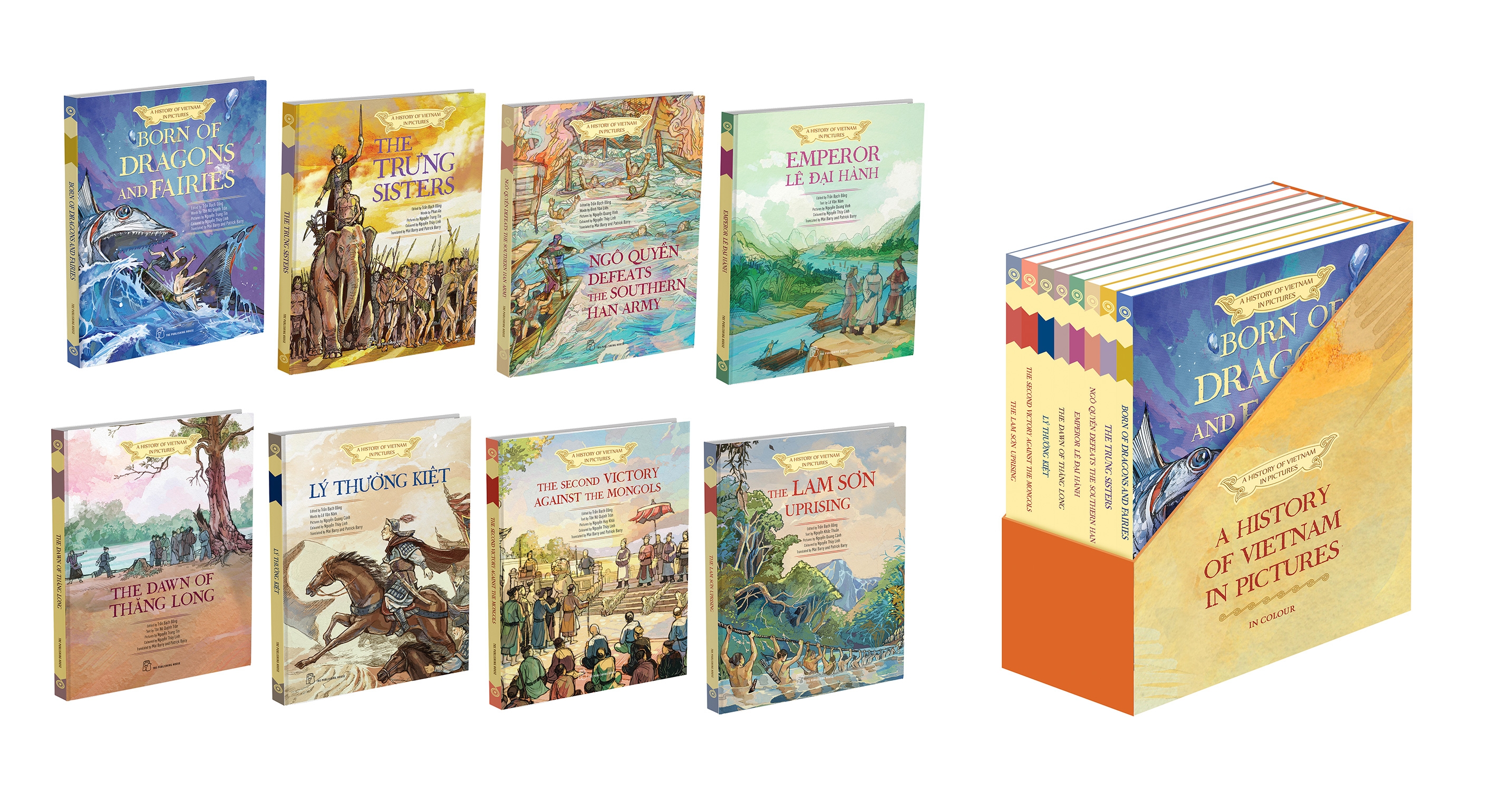 bộ sách a history of vietnam in pictures (in colour) - phiên bản tiếng anh (bộ hộp 8 cuốn) - Ảnh 5