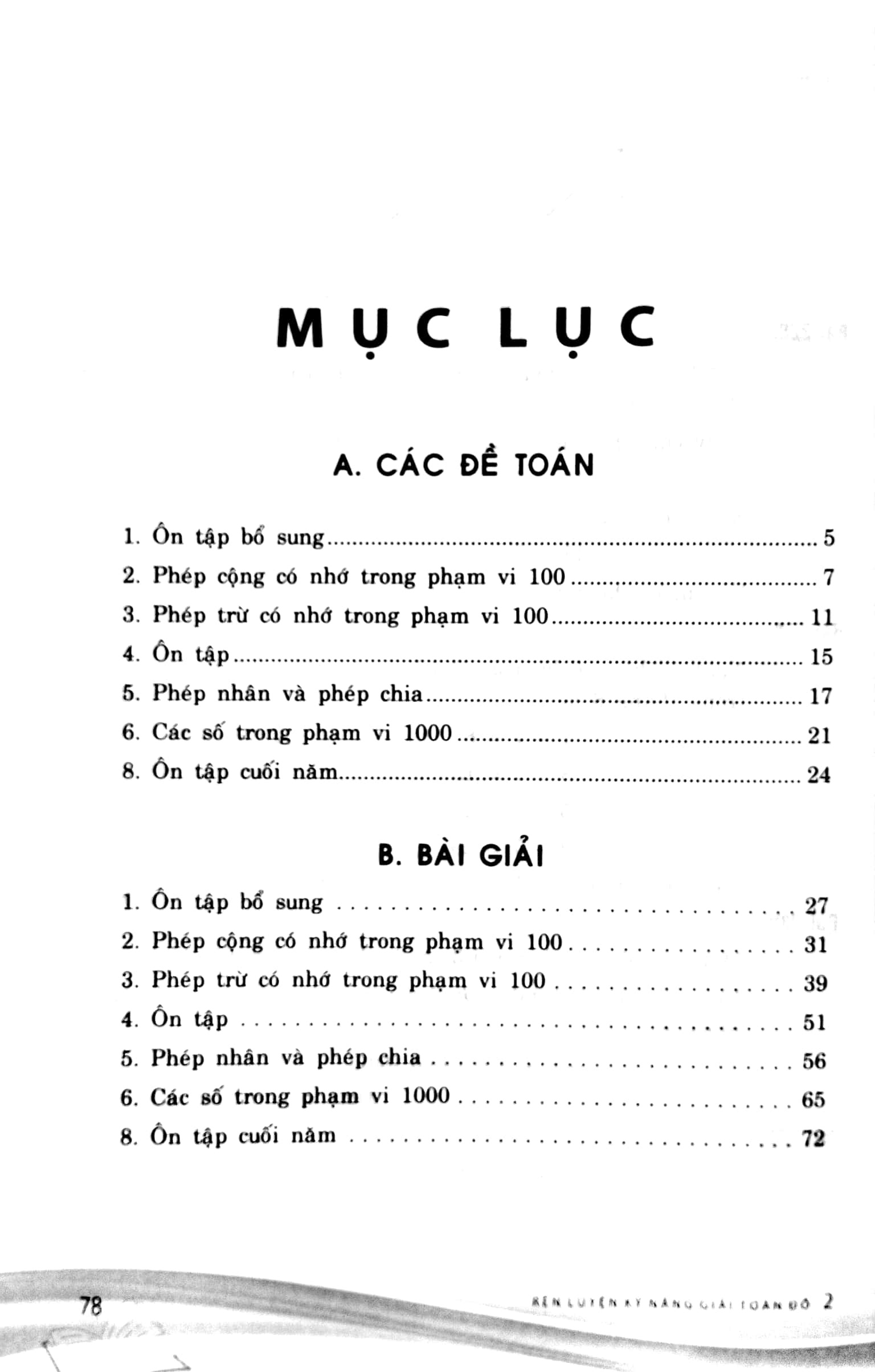 Bộ Sách Để Học Tốt Toán 2 + Rèn Luyện Kĩ Năng Giải Toán Đố 2 (Bộ 2 Cuốn) - Tặng Kèm Sách 500 Bài Toán Chọn Lọc Lớp 2 - Ảnh 7