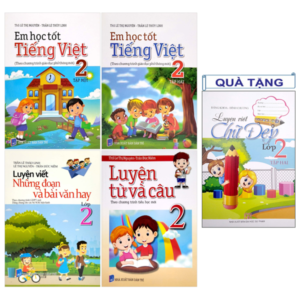 Bộ Sách Em Học Giỏi Tiếng Việt 5 (Bộ 3 Cuốn) - Tặng Kèm Sách Luyện Viết Đúng, Viết Đẹp 5 - Ảnh 2