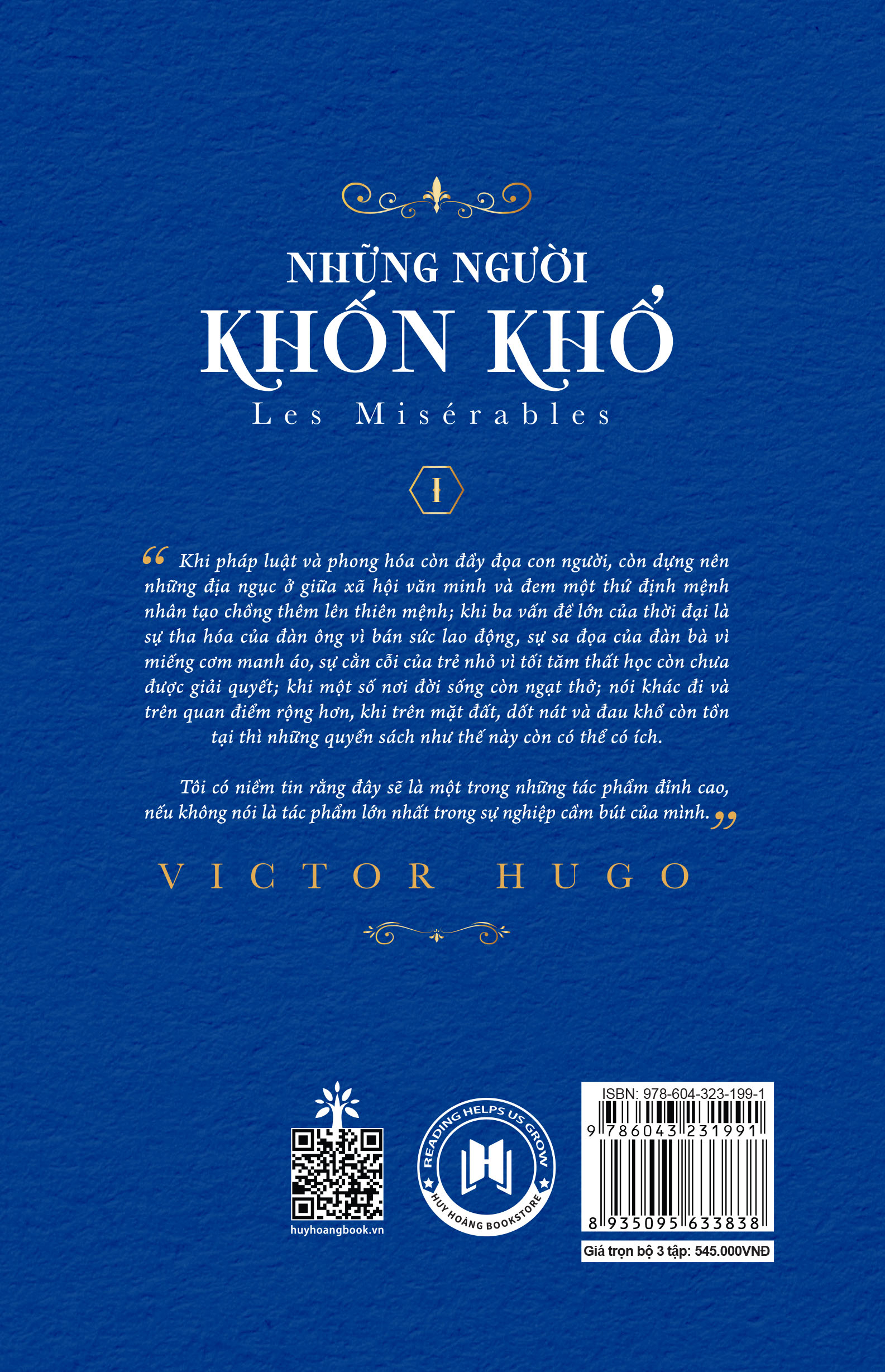 bộ sách những người khốn khổ (bộ 3 cuốn) (tái bản 2024) - Ảnh 3