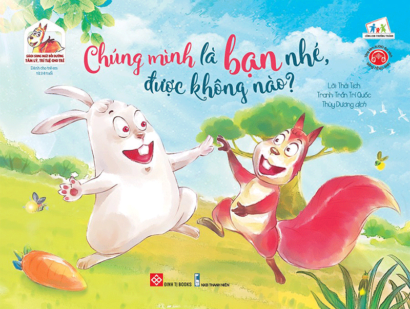 bộ sách sách song ngữ bồi dưỡng tâm lý, trí tuệ cho trẻ (bộ 4 cuốn) - Ảnh 2