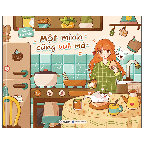 Bộ Sách Tô Màu - Một Mình Cũng Vui Mà - Ảnh 1