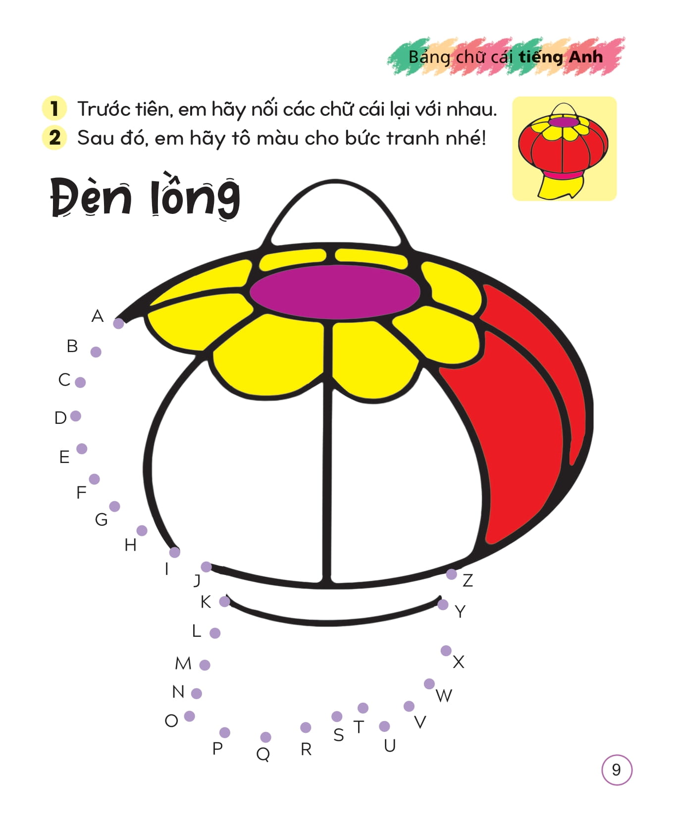 Bộ Sách Tô Màu Sáng Tạo - Bé Học Chữ Cái Và Con Số (Túi 5 Tập) - Ảnh 12
