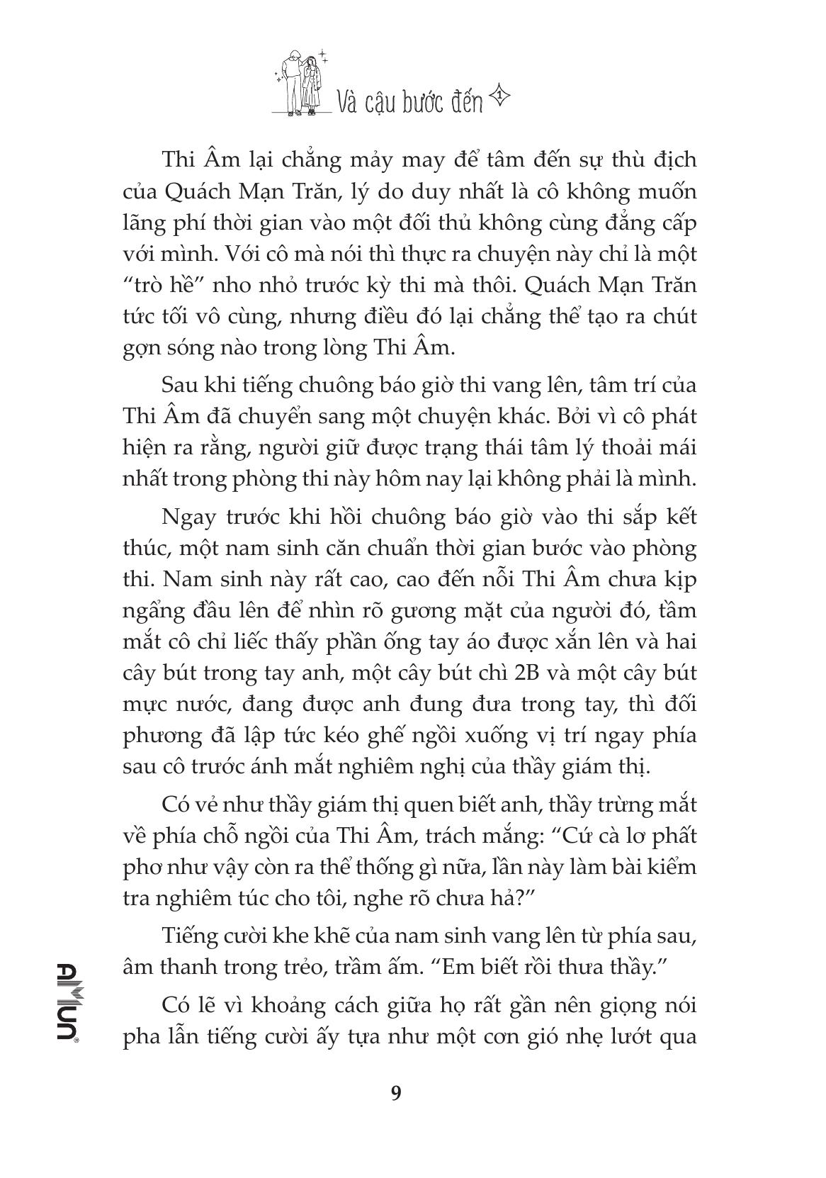Bộ Sách Và Cậu Bước Đến - Tập 1 + Tập 2 (Bộ 2 Tập) - Bản Đặc Biệt - Tặng Kèm 2 Bookmark + 1 Postcard + 1 Standee + 1 Dải Postcard - Ảnh 16