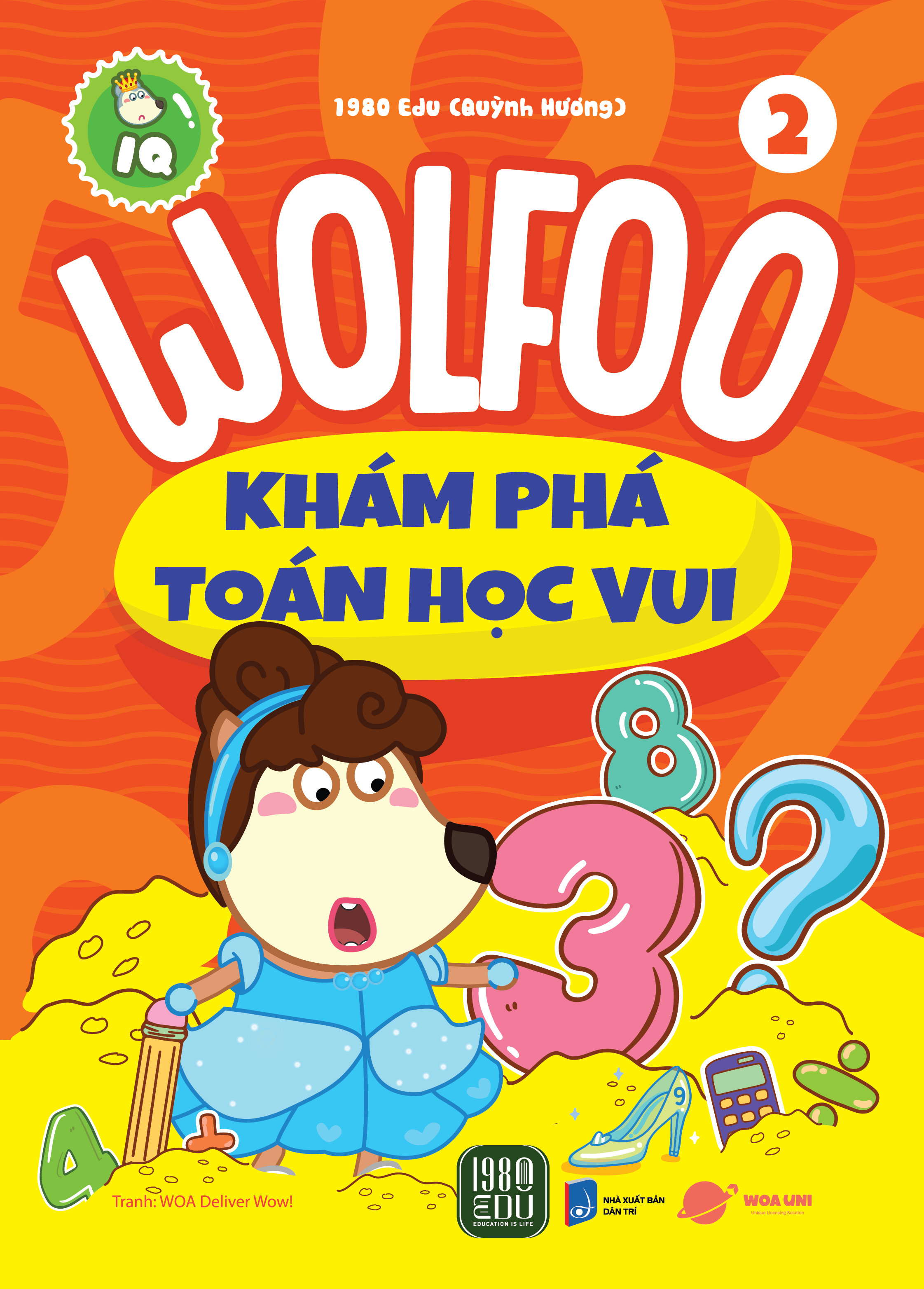 bộ sách wolfoo khám phá toán học vui - tập 1-4 (bộ 4 cuốn) - Ảnh 3