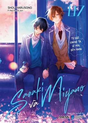 bộ sasaki và miyano - tập 7 - tặng kèm bookmark + postcard 2 mặt + lót ly 2 mặt - Ảnh 2