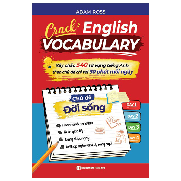 Bộ Sổ Tay Crack English Vocabulary - Xây Chắc 540 Từ Vựng Tiếng Anh Theo Chủ Đề Chỉ Với 30 Phút Mỗi Ngày - Chủ Đề Tự Nhiên - Ảnh 10