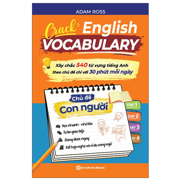 Bộ Sổ Tay Crack English Vocabulary - Xây Chắc 540 Từ Vựng Tiếng Anh Theo Chủ Đề Chỉ Với 30 Phút Mỗi Ngày - Chủ Đề Tự Nhiên - Ảnh 12