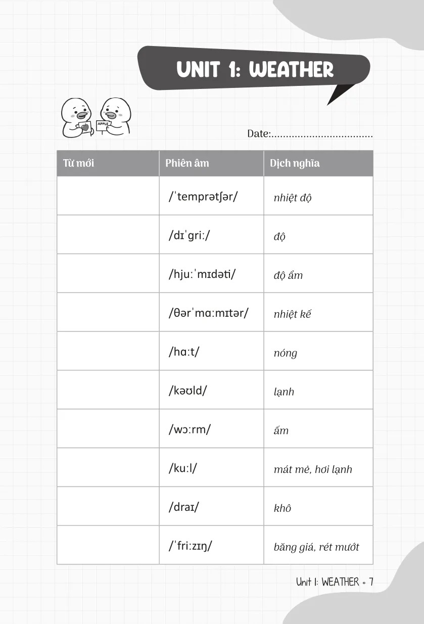Bộ Sổ Tay Crack English Vocabulary - Xây Chắc 540 Từ Vựng Tiếng Anh Theo Chủ Đề Chỉ Với 30 Phút Mỗi Ngày - Chủ Đề Tự Nhiên - Ảnh 8
