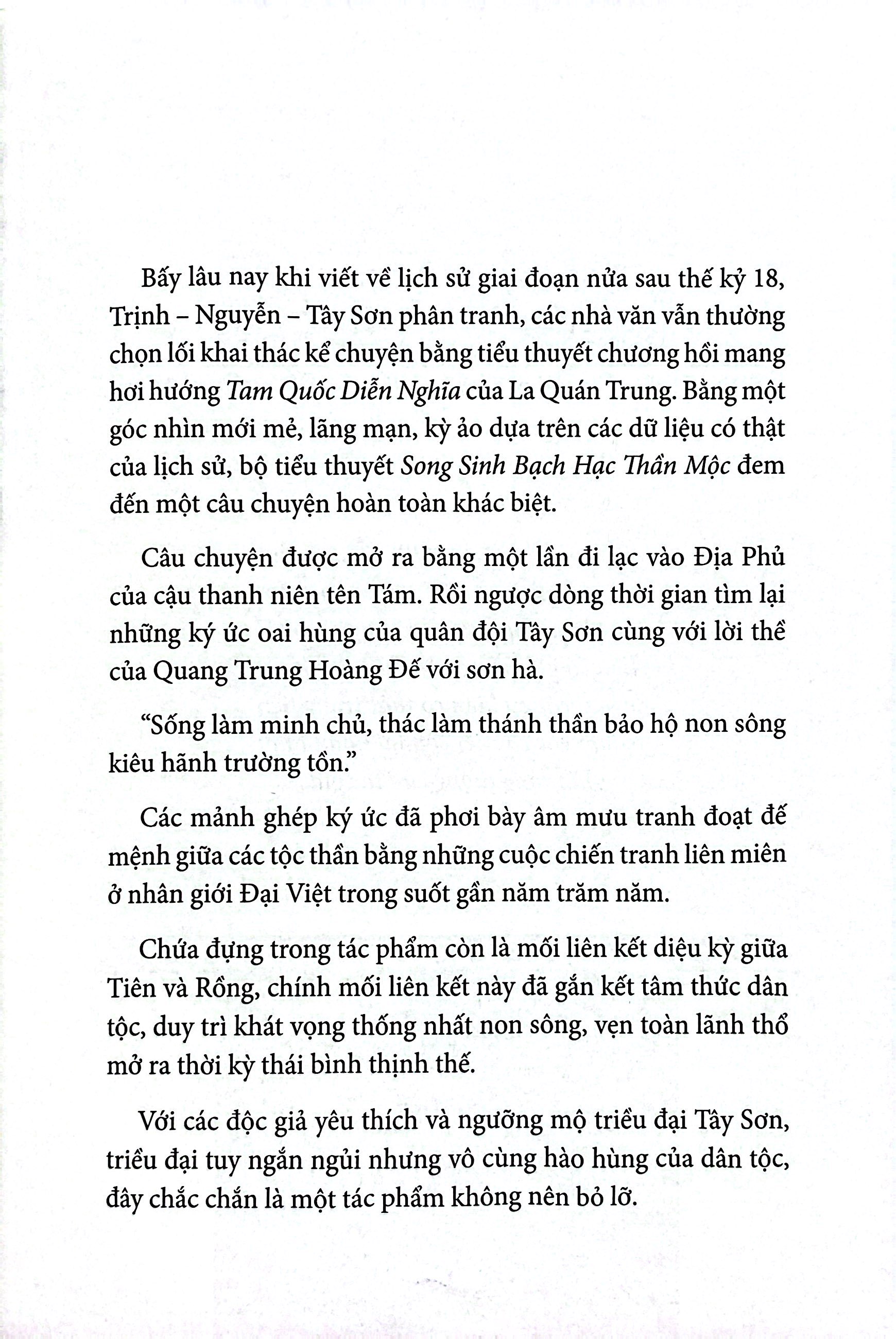 Bo
						
										
										Song Sinh Bach Hac Than Moc - Bo 2 - Da Vu Lai Huong - Vo Than Hoang De - Ảnh 3
