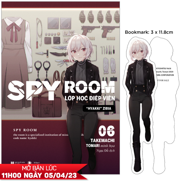 Bộ SPY ROOM - Lớp Học Điệp Viên - Tập 8 - Sougen Sara - Tặng Kèm Bookmark - Ảnh 11