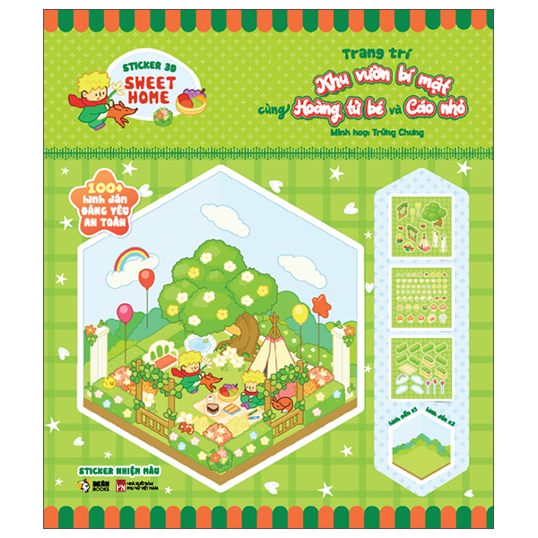 Bộ Sticker 3D Sweet Home - Trang Trí Nhà Hàng Nhộn Nhịp Cùng Capybara - Ảnh 14