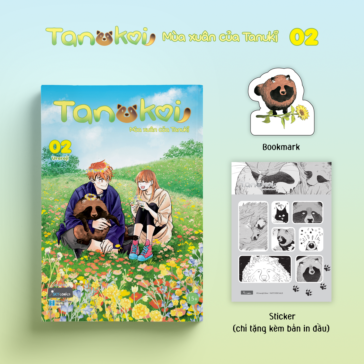 Bo
						
										
										Tanukoi - Mua Xuan Cua Tanuki - Tap 2 - Tang Kem Bookmark Boi Cung + Sticker - Ảnh 2