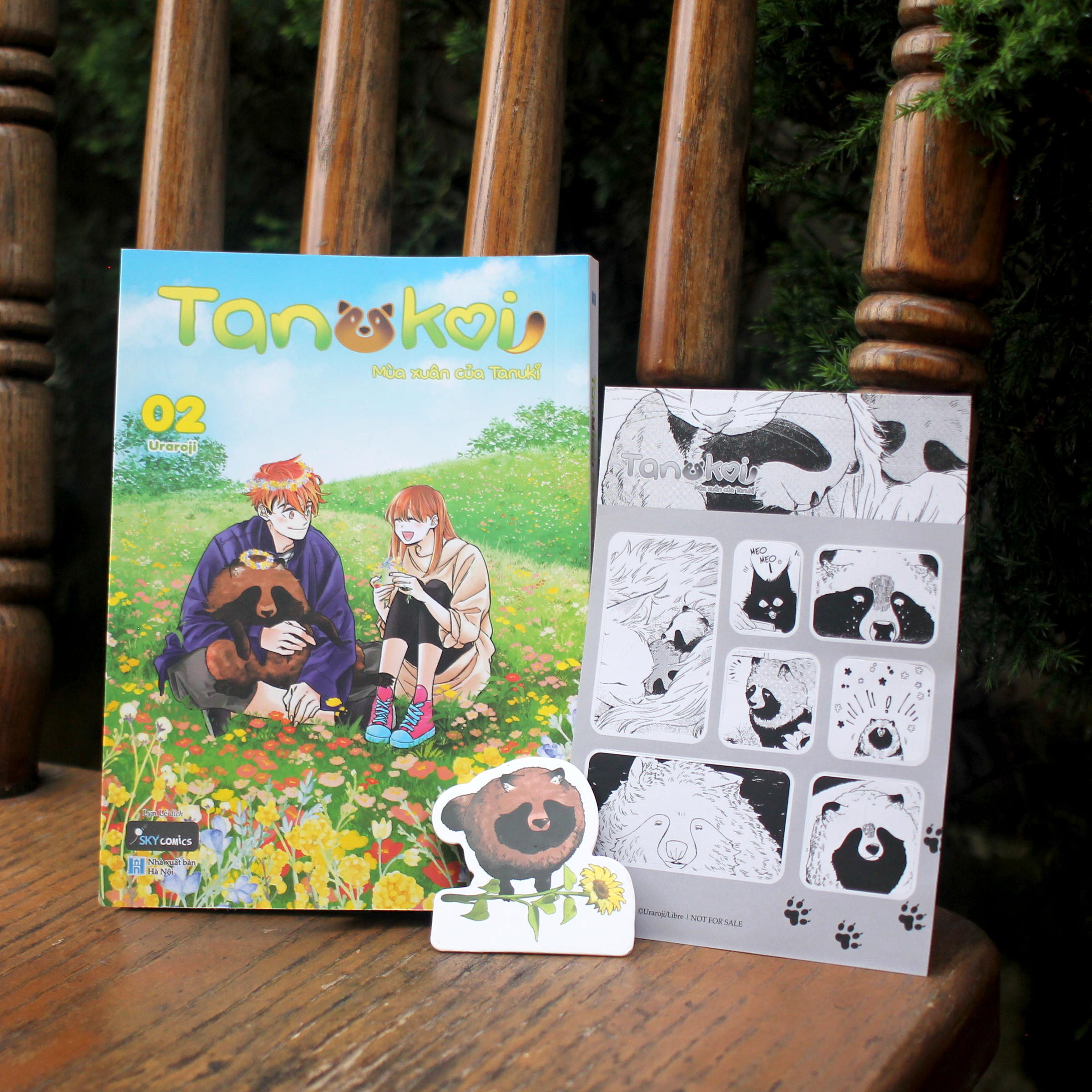 Bo
						
										
										Tanukoi - Mua Xuan Cua Tanuki - Tap 2 - Tang Kem Bookmark Boi Cung + Sticker - Ảnh 4