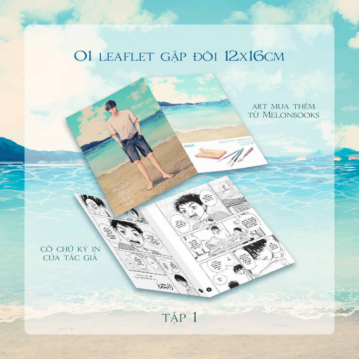 Bộ
Thanh Âm Đảo Xa - Tập 1 - Tặng Kèm 1 Bookmark Hai Mặt + 2 Postcard Hai Mặt + 1 Leaflet - Ảnh 4