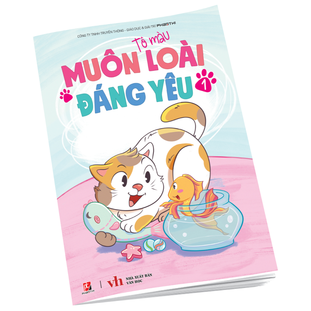 Bộ Tô Màu - Muôn Loài Đáng Yêu - Tập 1 - Ảnh 2