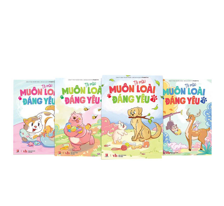 Bộ Tô Màu - Muôn Loài Đáng Yêu - Tập 4 - Ảnh 4