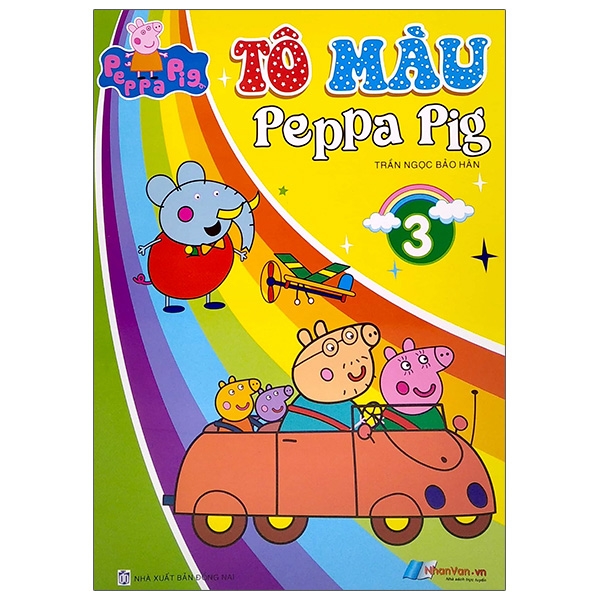 Bộ Tô Màu Peppa Pig - Tập 1 (Tái Bản 2024) - Ảnh 3