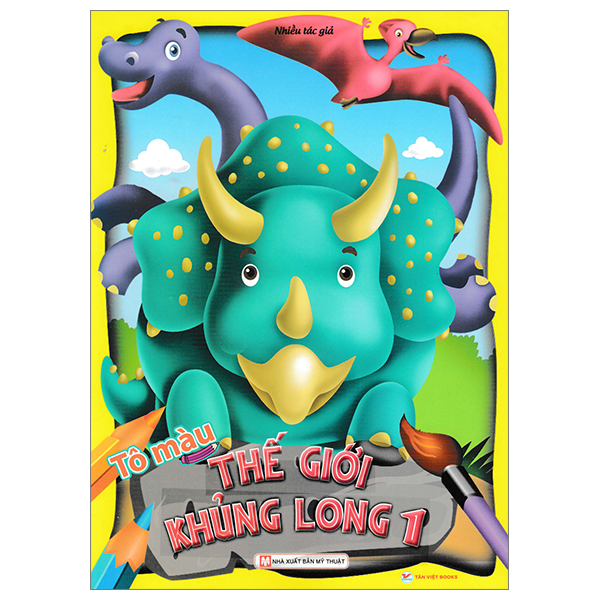 bộ tô màu thế giới khủng long - tập 1 - Ảnh 7