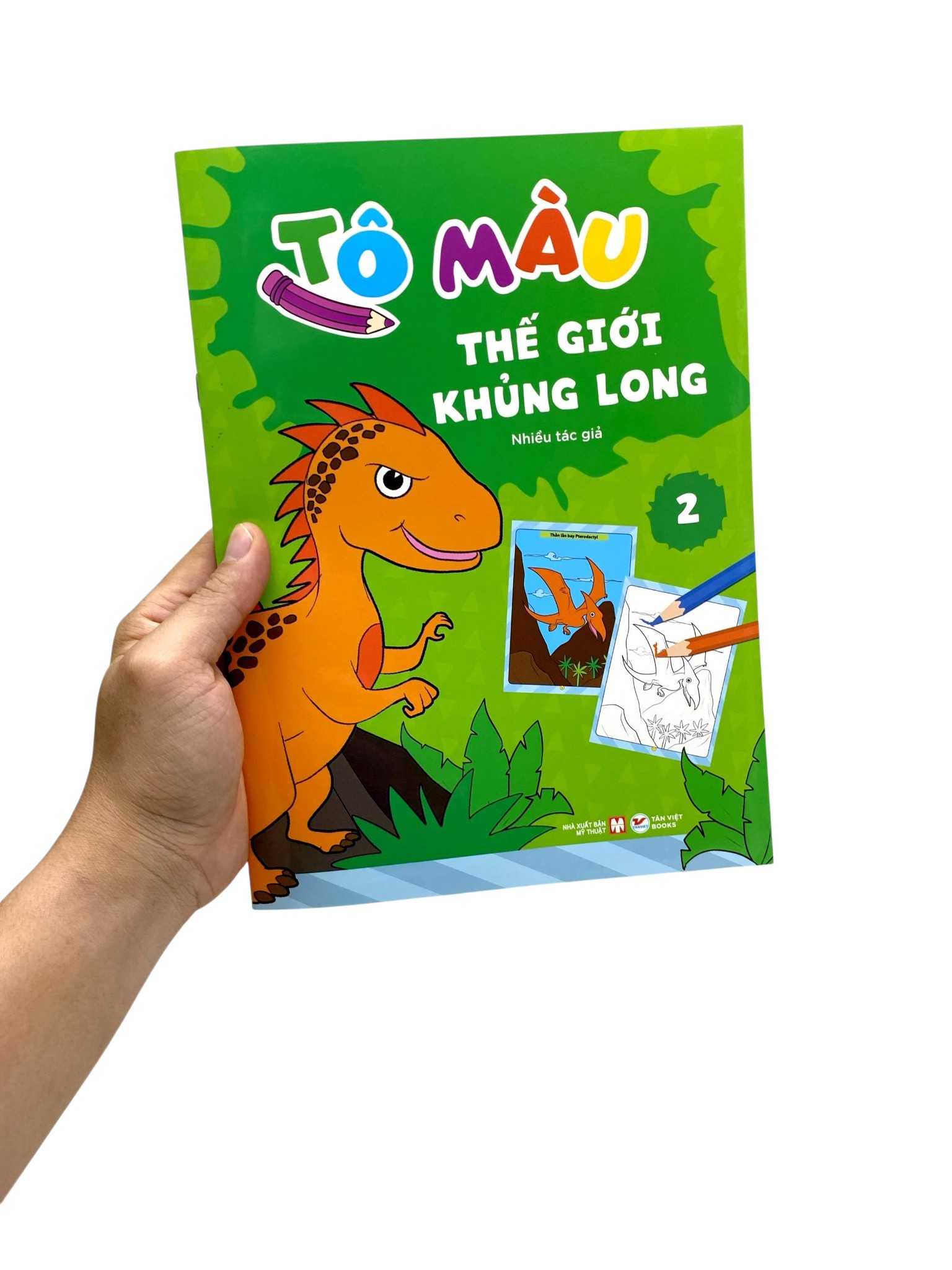 bộ tô màu thế giới khủng long - tập 2 - Ảnh 6