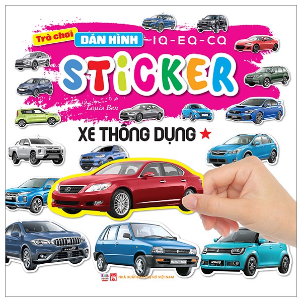 Bộ Trò Chơi Dán Hình IQ-EQ-CQ - Sticker - Xe Công Trình - Tập 1 - Ảnh 12