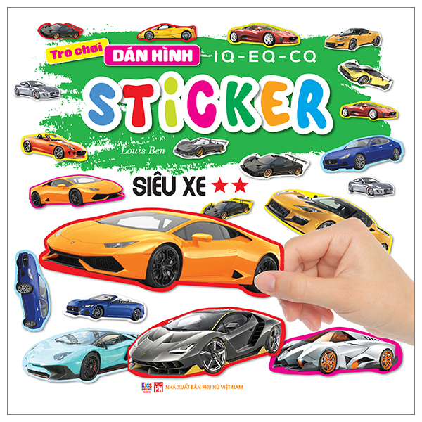 Bộ Trò Chơi Dán Hình IQ-EQ-CQ - Sticker - Xe Công Trình - Tập 1 - Ảnh 8