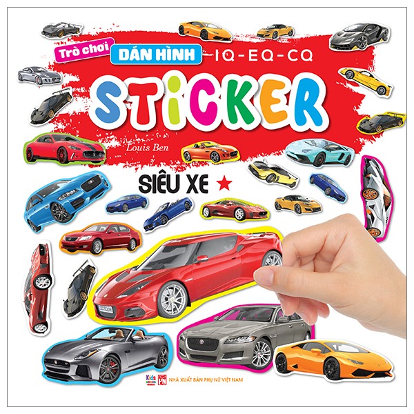 Bộ Trò Chơi Dán Hình IQ-EQ-CQ - Sticker - Xe Công Trình - Tập 2 - Ảnh 7