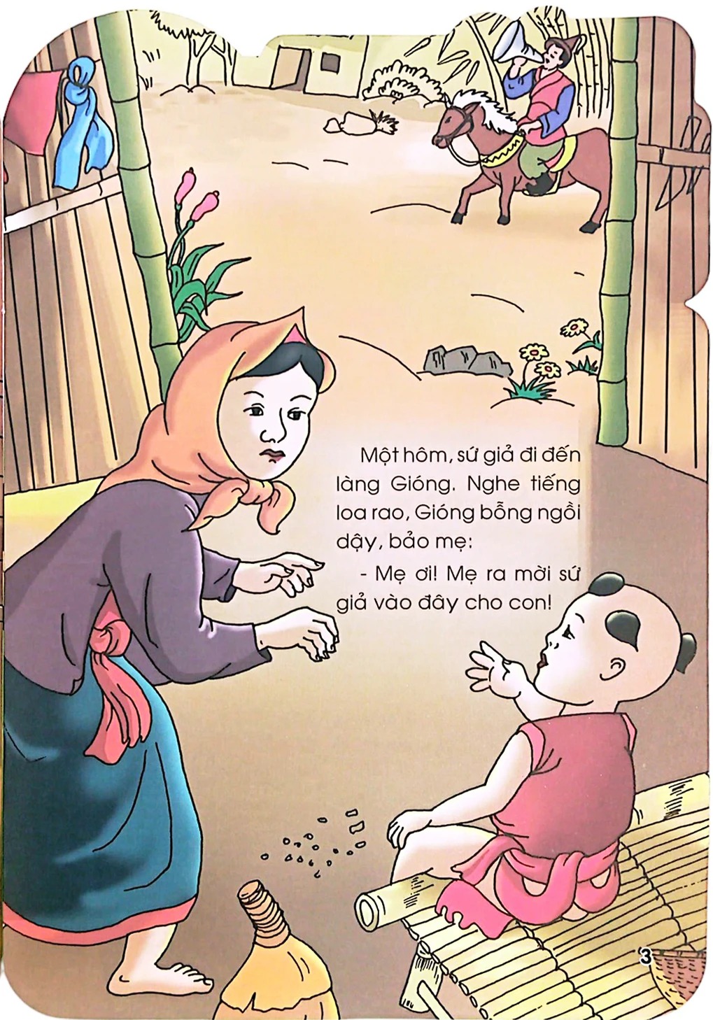 Bộ Truyện Cổ Tích Việt Nam Dành Cho Thiếu Nhi - Thánh Gióng (Tái Bản 2025) - Ảnh 4