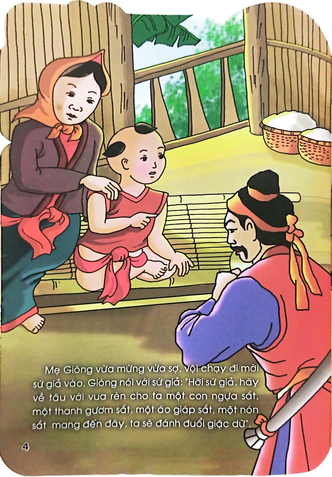 Bộ Truyện Cổ Tích Việt Nam Dành Cho Thiếu Nhi - Thánh Gióng (Tái Bản 2025) - Ảnh 5