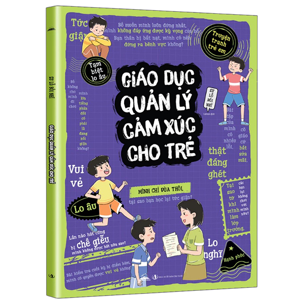 Bộ Truyện Tranh Trẻ Em - Giáo Dục Quản Lý Cảm Xúc Cho Trẻ