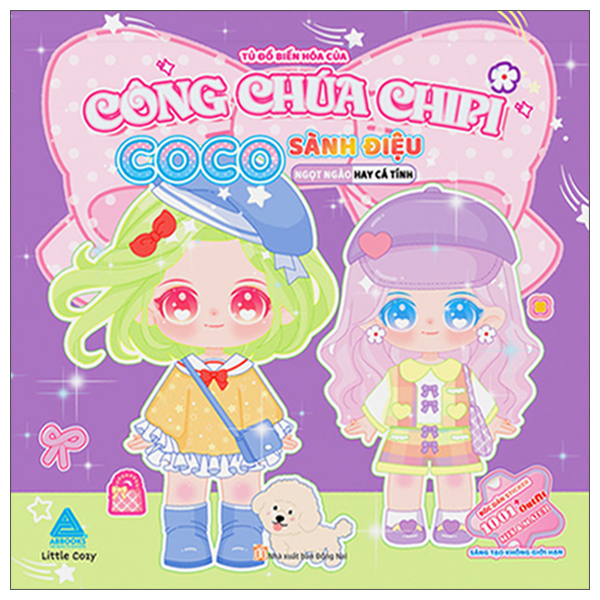 Bộ Tủ Đồ Biến Hóa Của Công Chúa ChiPi - Ngọt Ngào Hay Cá Tính - Coco Sành Điệu - Ảnh 1