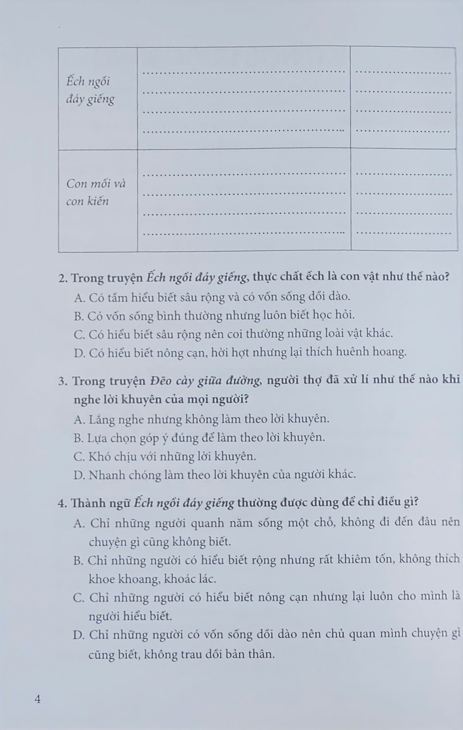 Bộ Vở Bài Tập Ngữ Văn 7 - Tập Hai (Theo Bộ Sách Kết Nối Tri Thức Với Cuộc Sống) - Ảnh 5