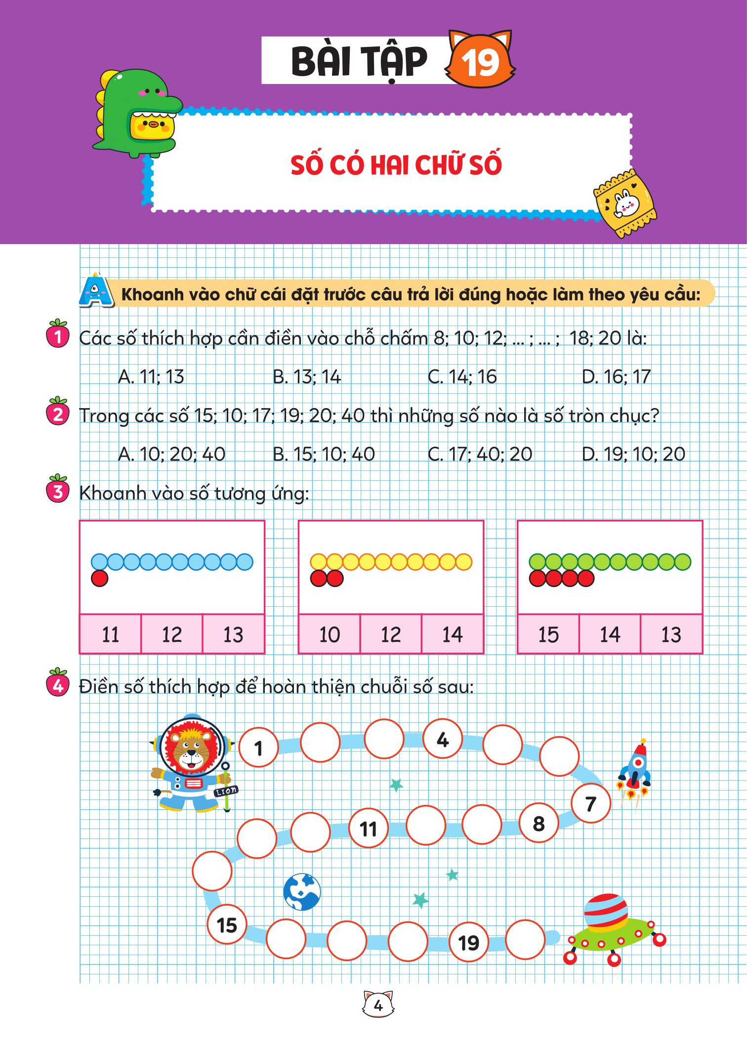 Bộ
Vở Bài Tập Toán Tăng Cường 1 Tập 2 - Ảnh 5