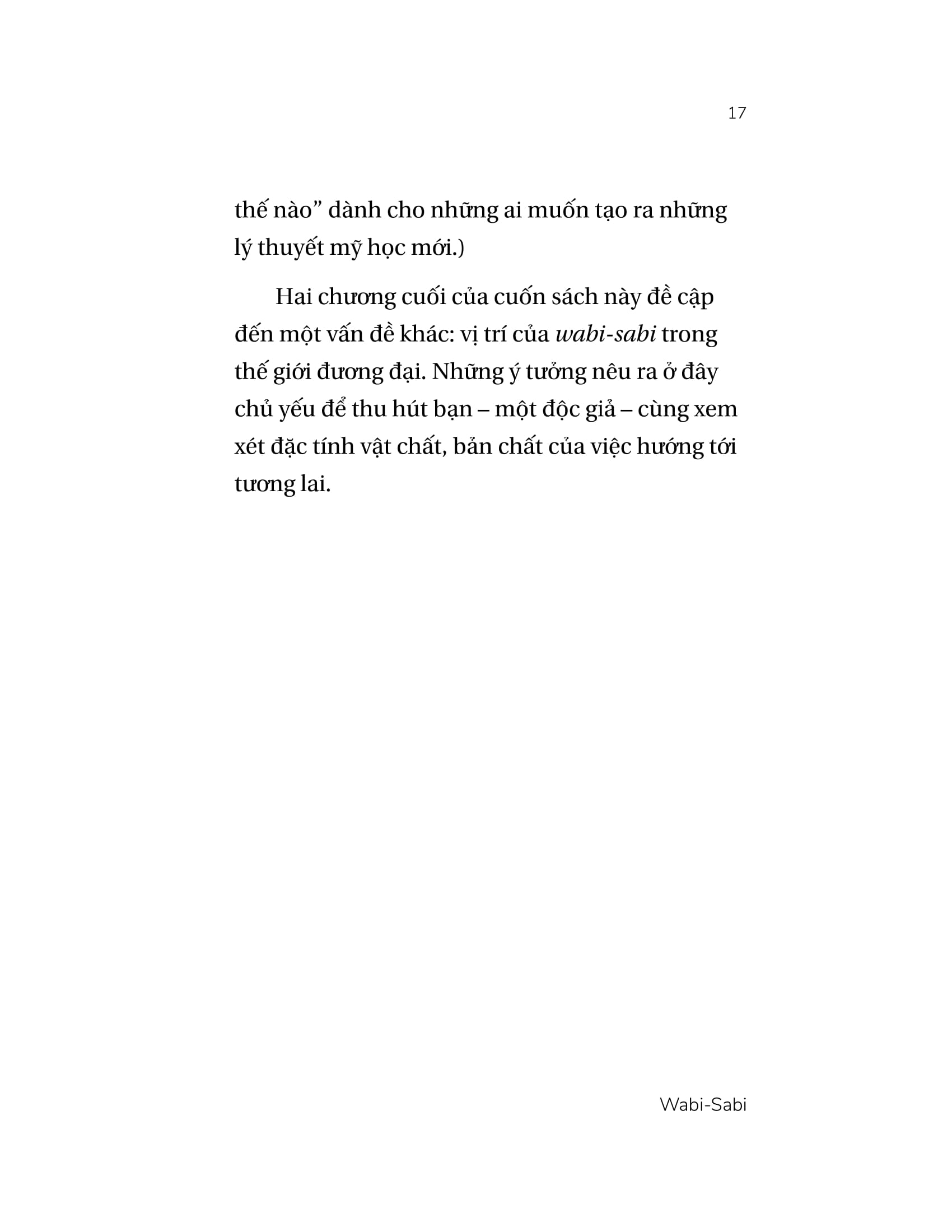 Bộ Wabi-Sabi - Tập 2 - Những Suy Nghĩ Thêm - Ảnh 16