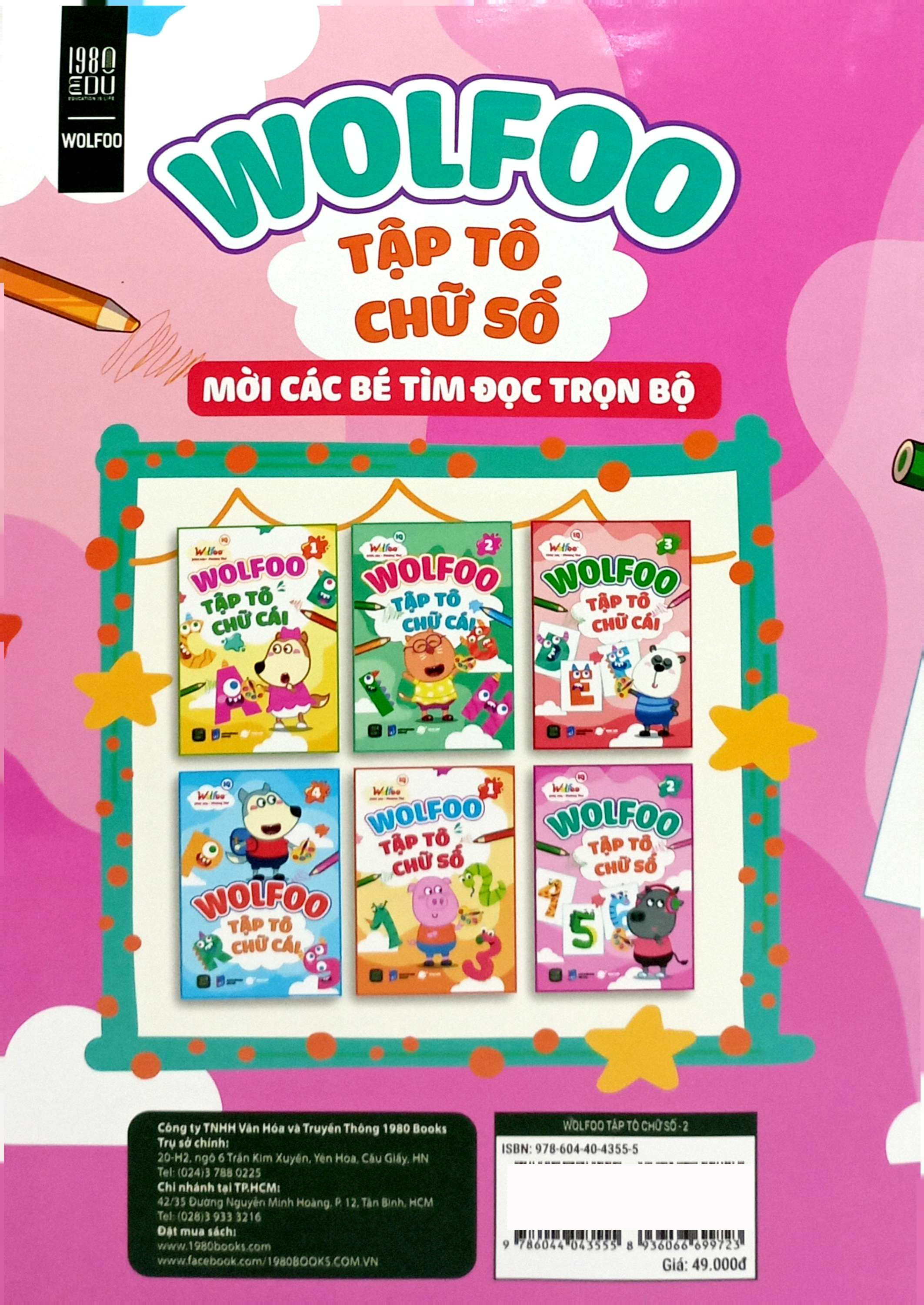 Bộ Wolfoo IQ - Wolfoo Tập Tô Chữ Số - Tập 2 - Ảnh 7
