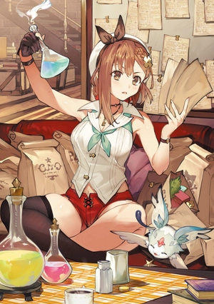 bộ ライザのアトリエ2 ~失われた伝承と秘密の妖精~ 公式ビジュアルコレクション - atelier ryza 2: lost legends & the secrect fairy official visual collection - Ảnh 6