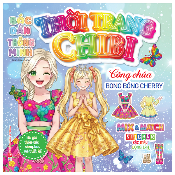 Bóc Dán Thông Minh - Thời Trang Chibi - Công Chúa Gấu Bông Terry - Ảnh 4