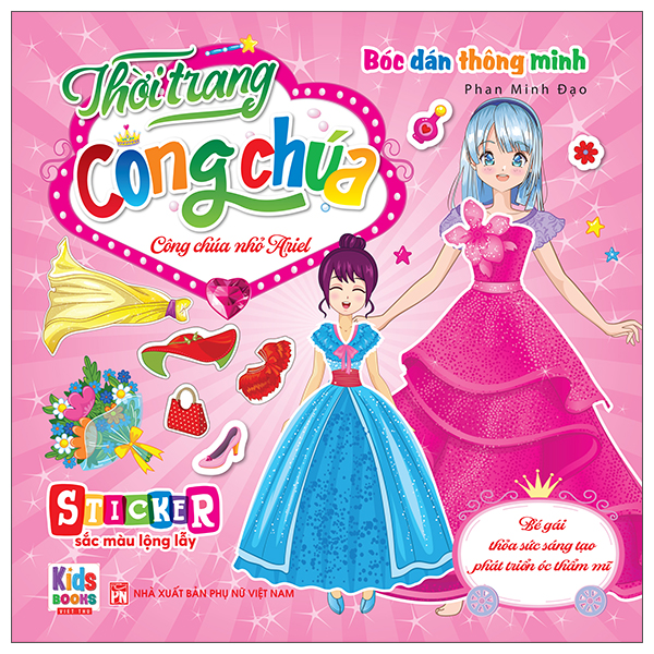 Bóc Dán Thông Minh - Thời Trang Công Chúa - Công Chúa Nhỏ Anna - Ảnh 2