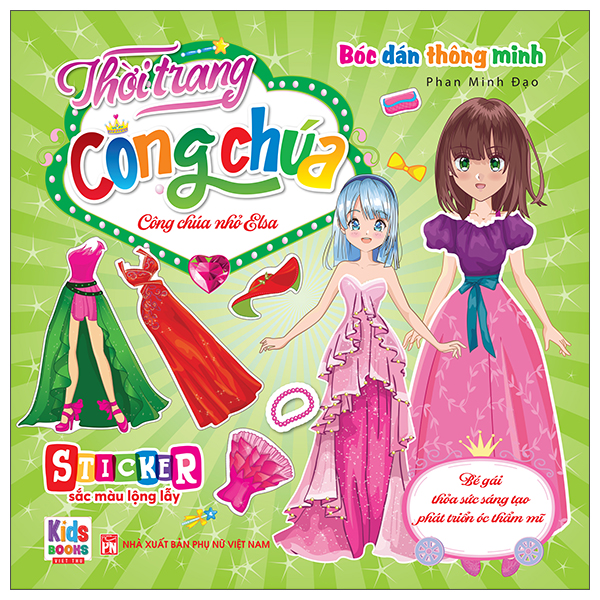 Bóc Dán Thông Minh - Thời Trang Công Chúa - Công Chúa Nhỏ Bella - Ảnh 4